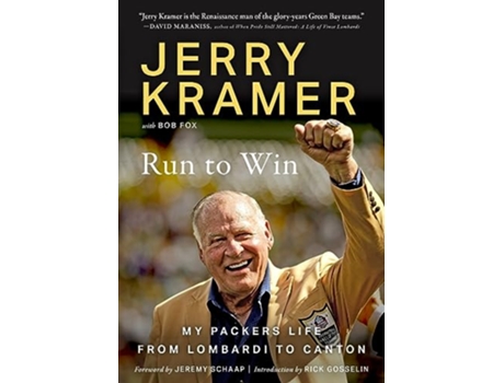 Livro Run to Win de Jerry Kramer e Bob Fox (Inglês - Capa Dura)