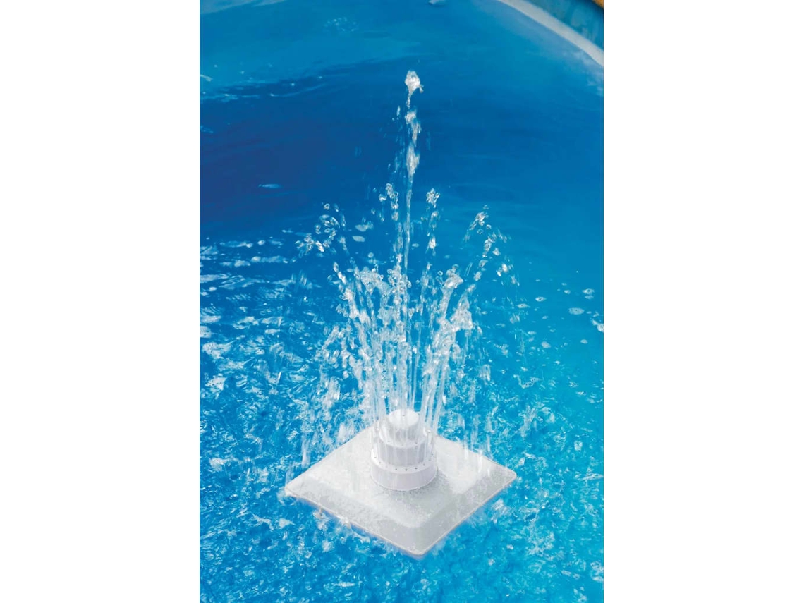 Vidaxl Fonte De Piscina Grega 13 Pcs Branca