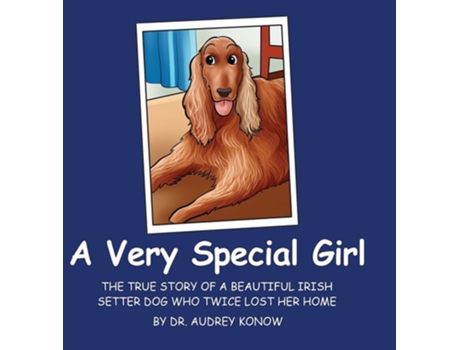 Livro A Very Special Girl The True Story Of A Beautiful Irish Setter Dog Who Twice Lost Her Home De Dr Audrey Konow (inglês - Capa Dura)