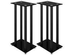 Speaker Stand, Speaker Stands Vidaxl Preto Alumínio (n/a)