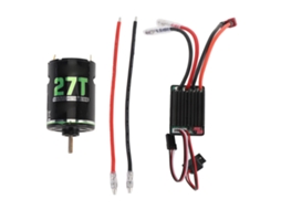 Mali conjunto Motor Esc de Escova Rc 540 320a Resistente À Água para Carro Crawler 1/10 Controle de Velocidade Alta Torção