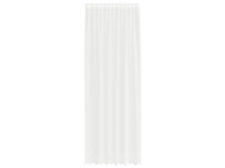 Maison Exclusive - Cortina De Renda Com Cortinas Branco 260 X 150 Cm Poliéster
