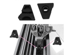 Clip De Reparo De Teto Solar Para Mercedes A-class W177/w176 C-class W205 Glc 2013-2020 Preto 4pcs