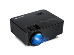 Laxiscreed Projetor T21 Mini Com Hdmi, Cartão Tf E 800x480 De Resolução, Preto, Ideal Para Fba