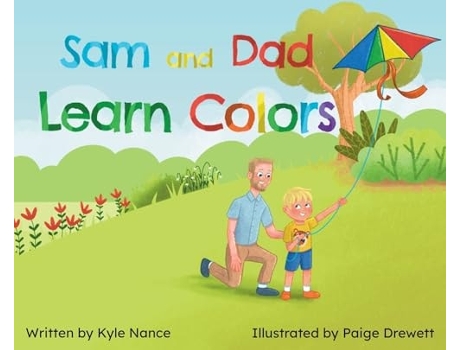 Livro Sam and Dad Learn Colors de Kyle Nance (Inglês - Capa Dura)