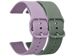 Kit 2 Bracelete Vivatone para Xiaomi Watch 2 Pro Lavanda e Verde