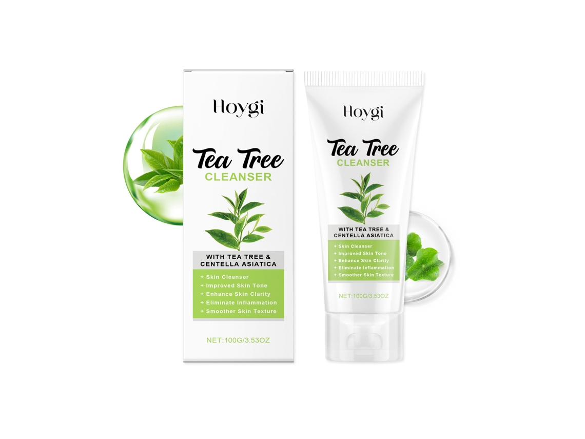 Gel Exfoliante Com Árvore De Chá Para Pele Radiante