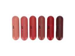 Conjunto de 6 batons matte de 2,8g para mulheres, longa duração, pigmentados, maquiagem para ocasiões especiais.