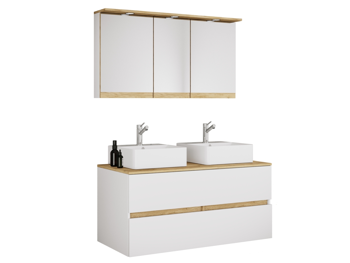 Conjunto de Móveis para Banheiro com Lavatório Cosila a 111 VCM
