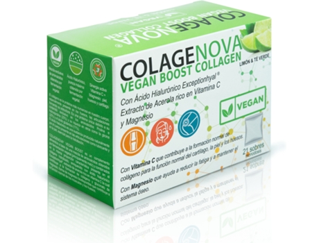 COLAGENO VEGANO TE VERDE LIMON 21 SOBRES.