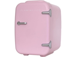 Mini-Frigorífico 4L Quente e Frio 220/12V Rosa FLAMINGUEO
