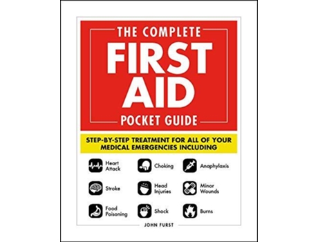 Livro Complete First Aid Pocket Guide de John Furst (Inglês)