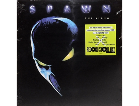 Spawn The Album Vários Artistas 2Lp Vinil Vermelho Marmoreado Edição Limitada Rsd 2024
