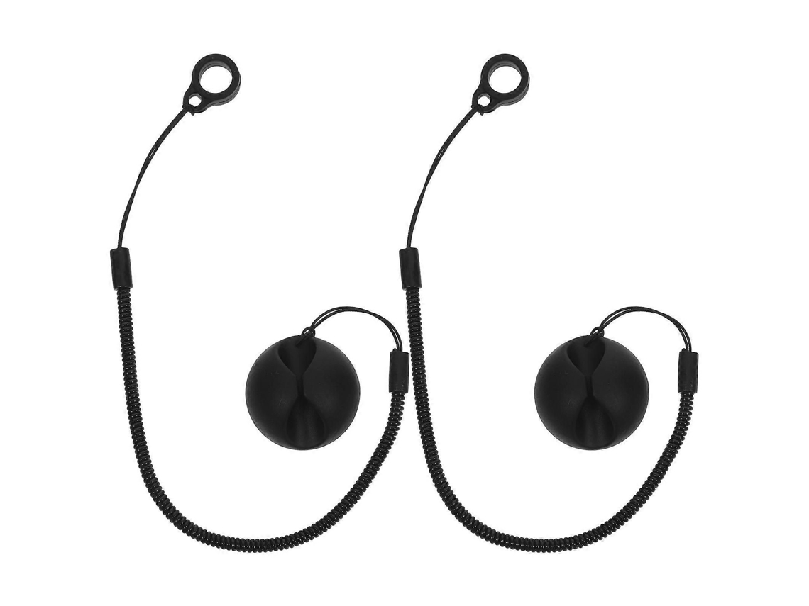 Conjunto De 2 Cordões Retráteis Para Canetas Touchscreen Com Corda Elástica Anti-perda, Ideais Para Tablets, Pranchetas E Uso Em Mesas E Para Des