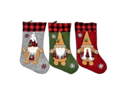 3 Peças De Meias De Natal Para Decorações De Natal, Meias De Natal 3d, Bolsa De Presente Olysi Shop