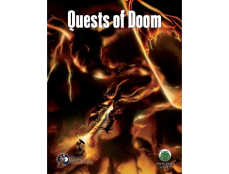 Livro Quests of Doom 1 - Swords amp Wizardry de Frog God Games (Inglês)