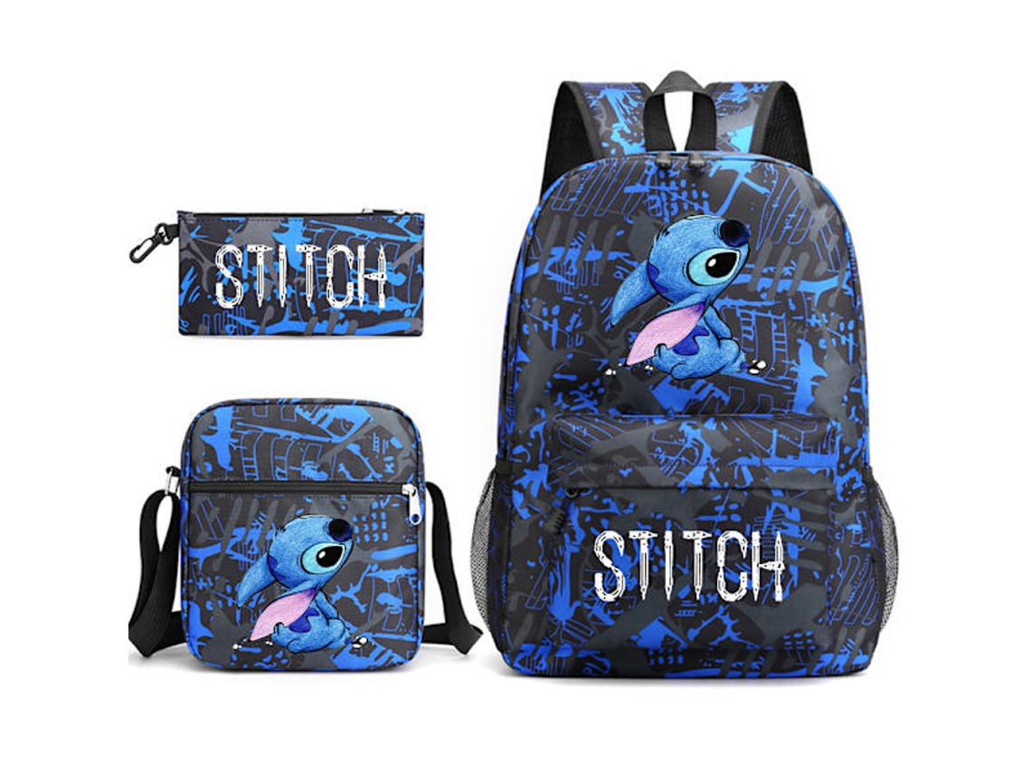 Mochila Escolar Lilo Stitch Aquaforge