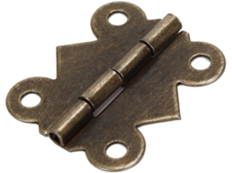 Dobradiças De Ferro Stobaza Para Caixas, 2, 5x 2cm, 20 Unidades, Mini, Vintage, Resistentes, Para Reparo De Armários E