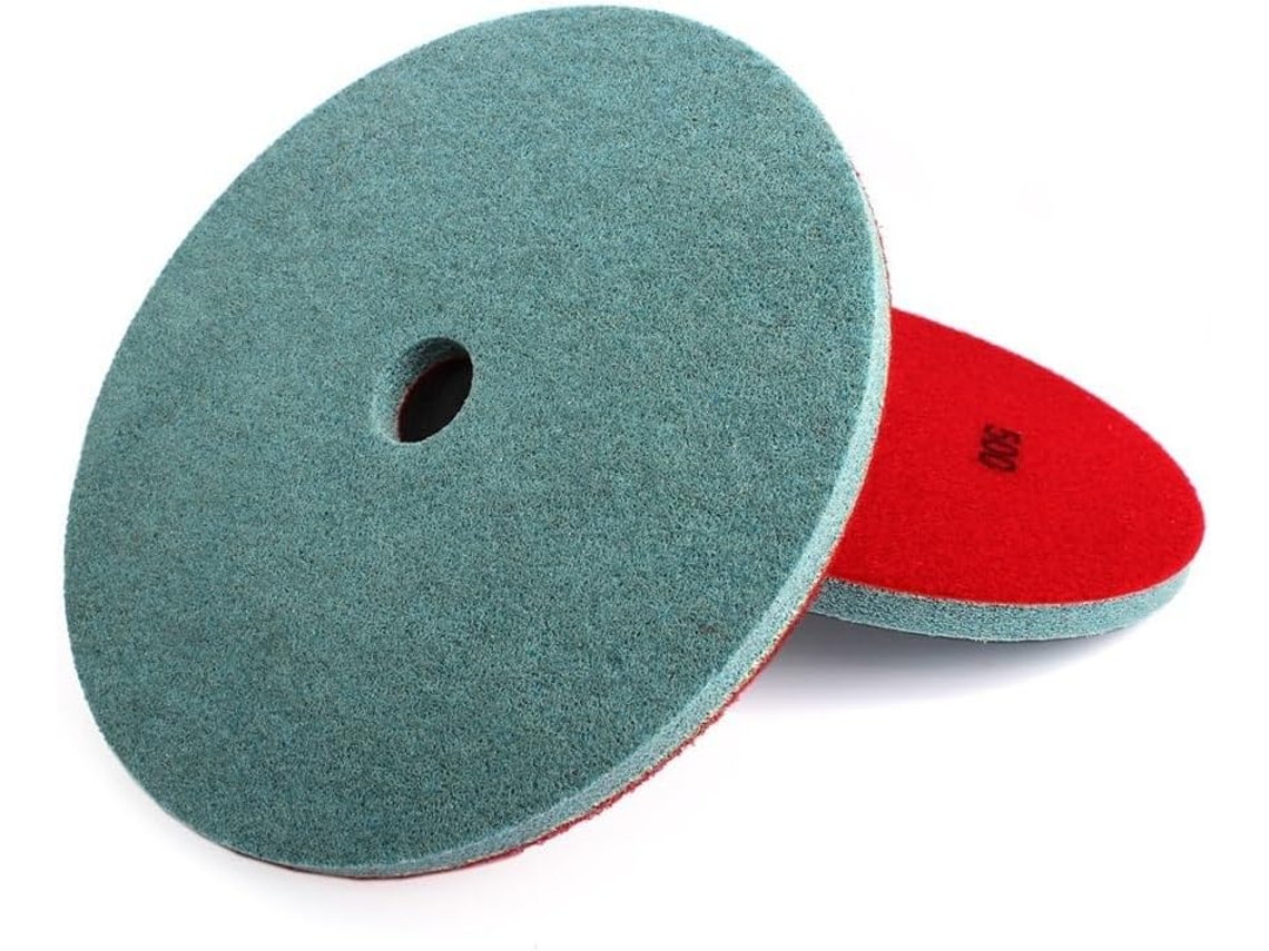 Disco De Polimento Úmido Esponja Diamantada Fibra Nylon 250 Mm (10