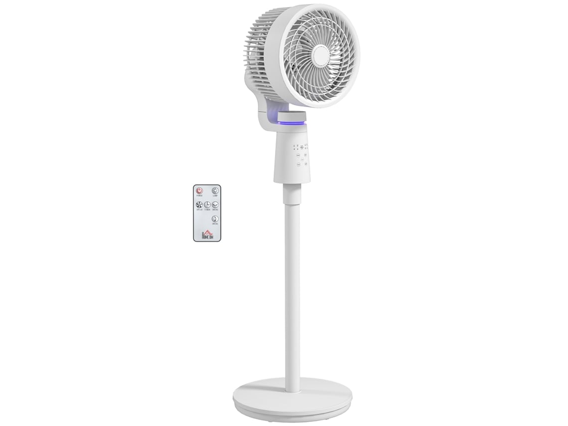 Ventilador de Pedestal MDUG com controle remoto, 3 velocidades e oscilação