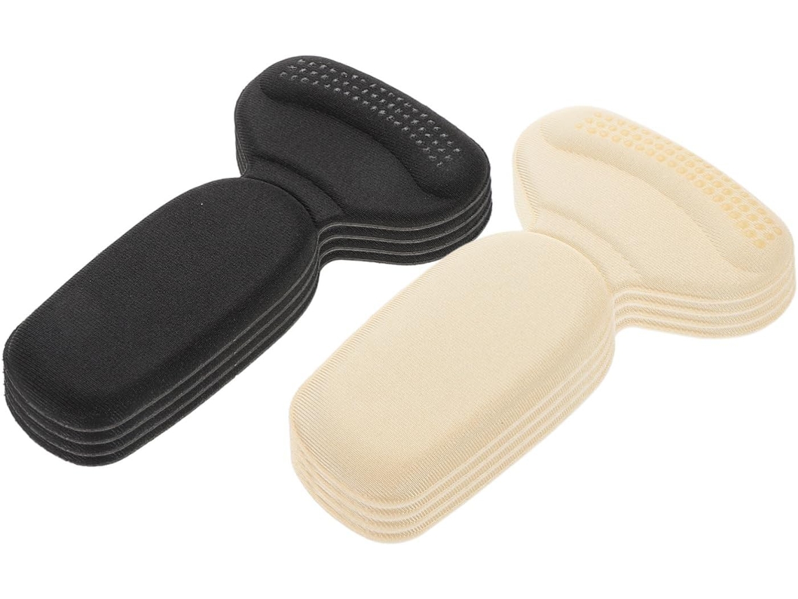 Conjunto De 8 Protetores Calcanhar Adesivos Antiderrapantes Para Sapatos Folgados, Almofadas De Gel Para Homens E