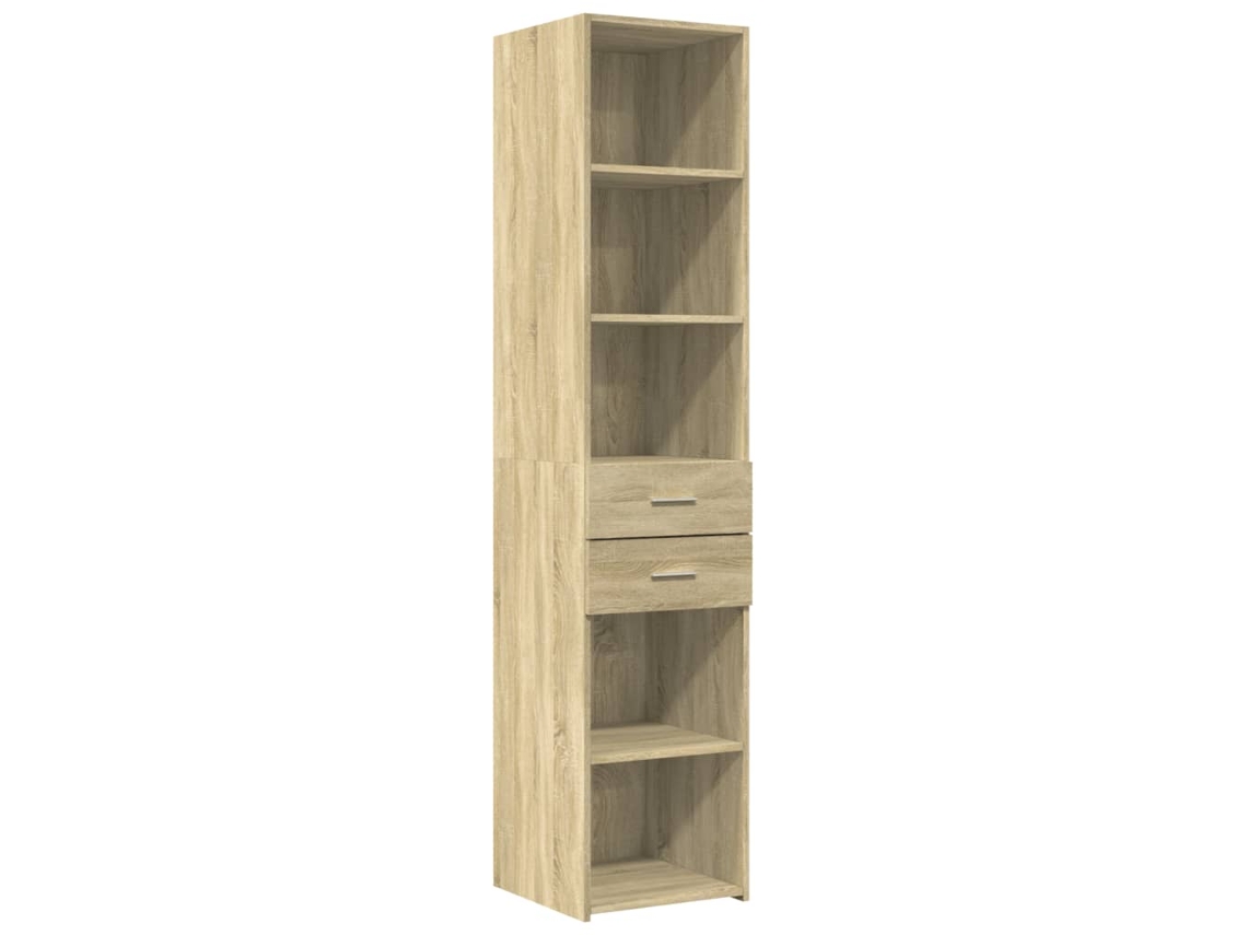 Highboard, Highboards Vidaxl Marrom Madeira Processada (40 X 42.5 X 185 Cm)