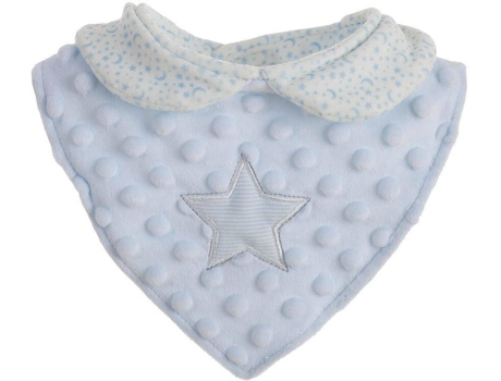 Babete  com Estrelinhas (Azul - 20 cm)