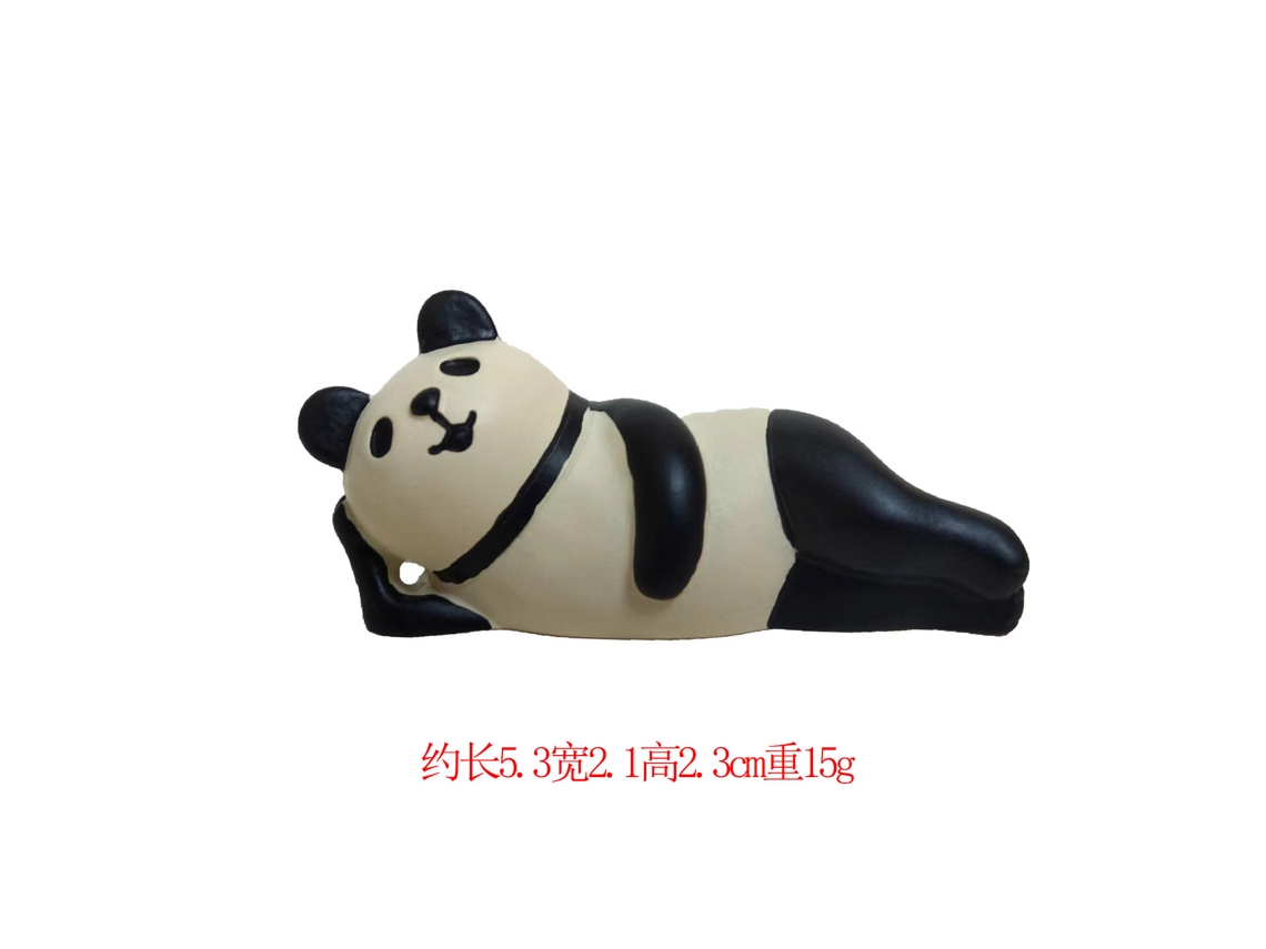 Comida Ao Estilo Japonês Zakka Shiba Inu Pinguim Fotografia Gato Urso Branco Edamame Preguiçoso Artesanato Em Resina Criativo Ins Ornamento Panda Dor