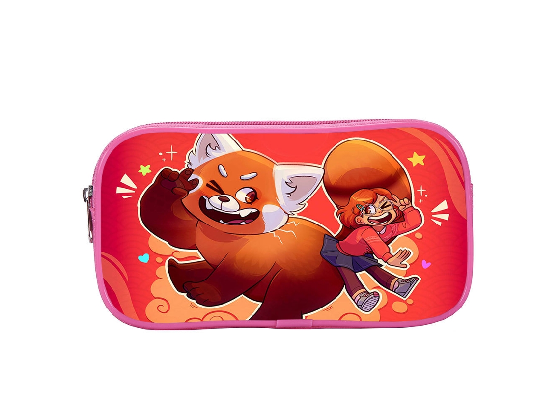 Estojo para Lápis, Vermelho, Desenho Animado, Infantil AQUAFORGE