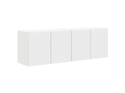 Conjunto de Armários de Tv de Parede Branco MAISON EXCLUSIVE 59,5x31x40 cm