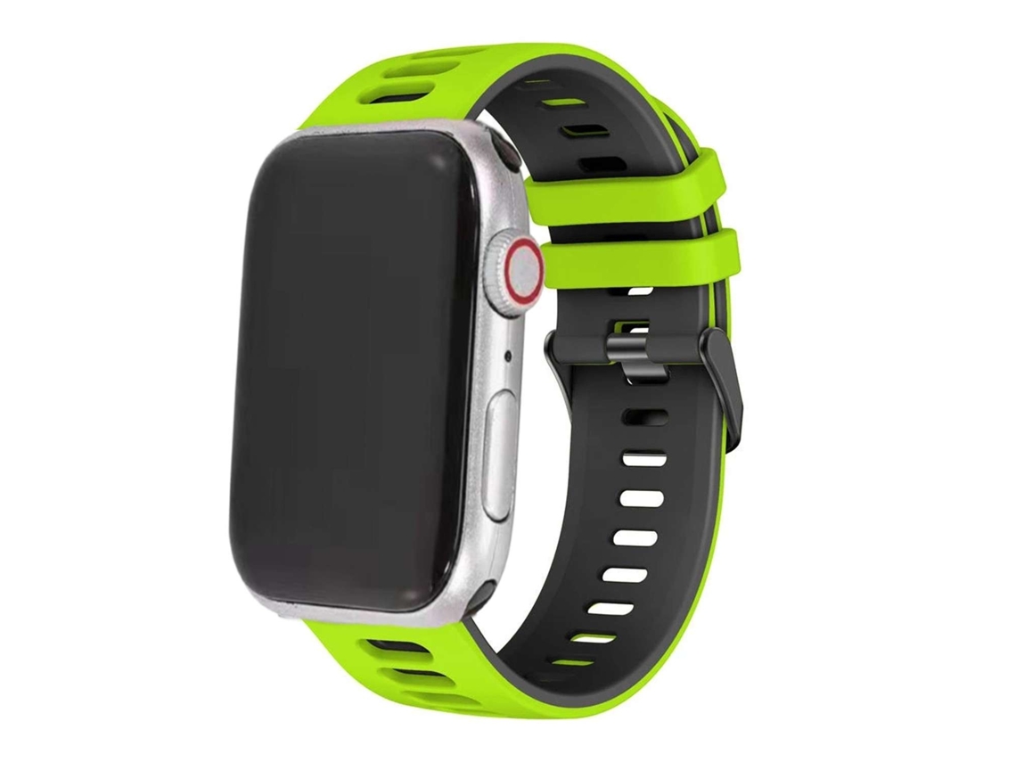 Bracelete Pioneer para Apple Watch Series 3 38Mm Verde Claro e Preto
