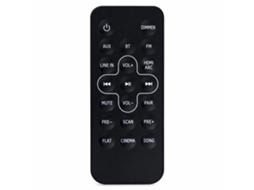Comando À Distância De Substituição Compatível Com Jbl Stv202cn Soundbar Boost Tv_zhd