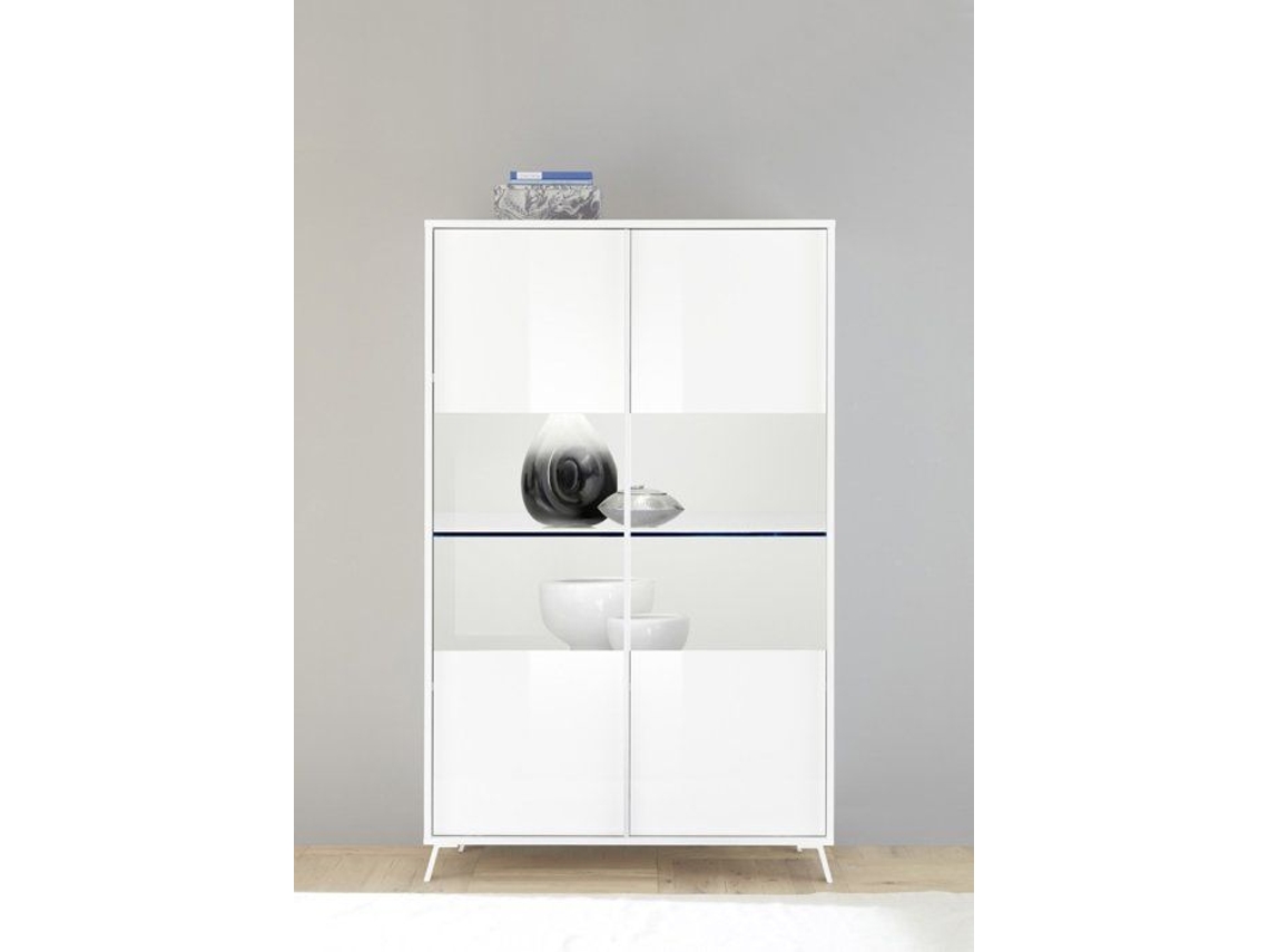 Aparador/Vitrine Salem Branco