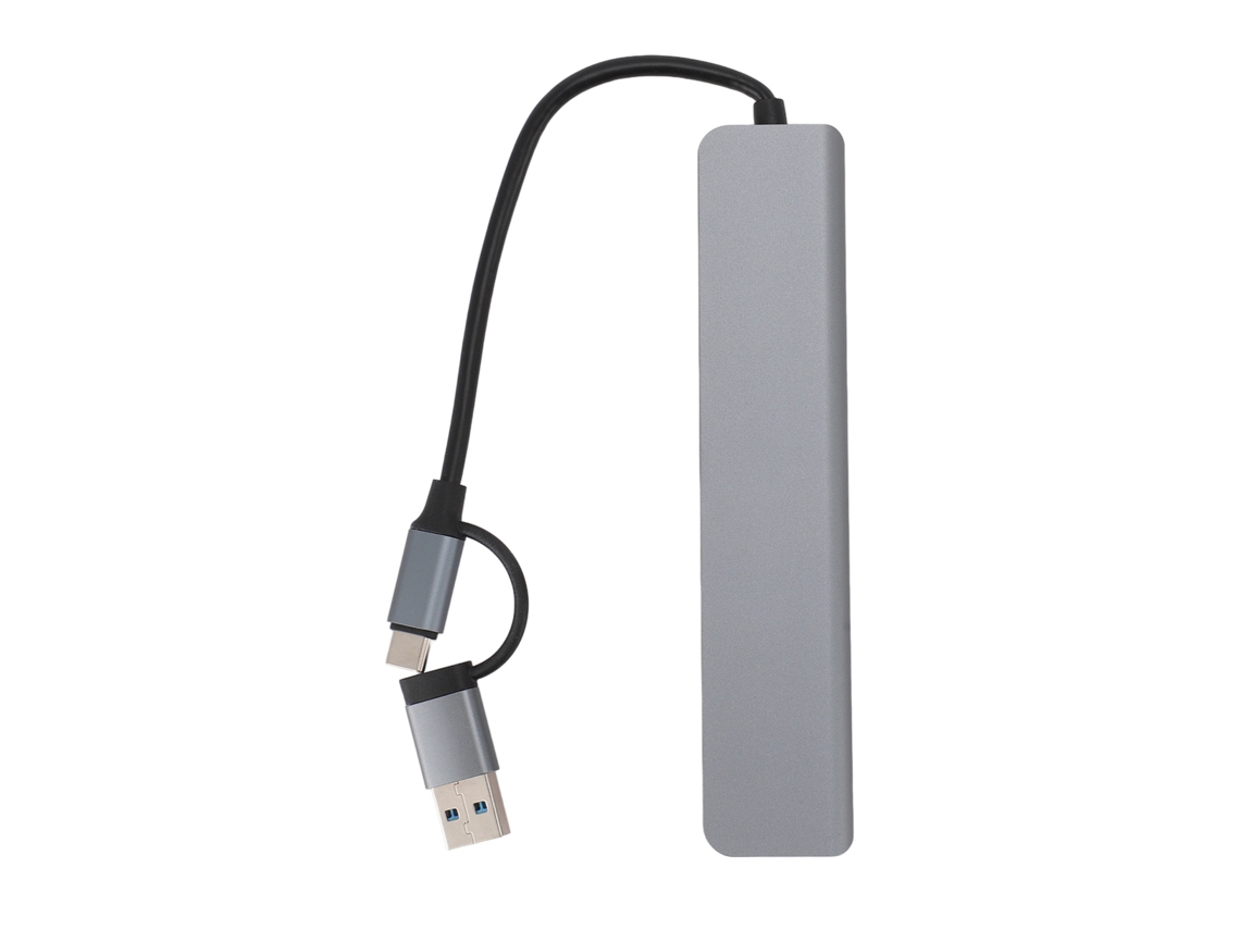 Hub Usb C 8 Em 1 Com Leitor De Cartões Multifuncional Aquaforge