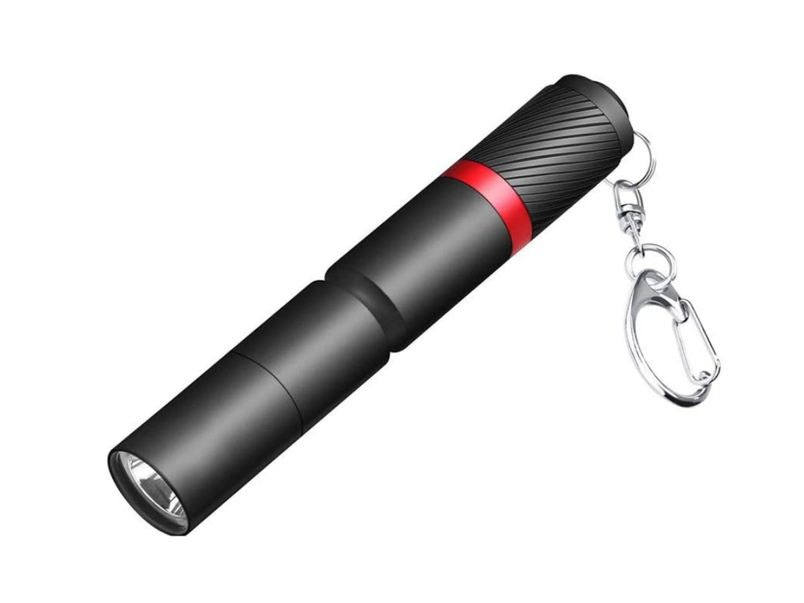 Lanterna Led Pequena Com Contas De Lâmpada Xpe Ip67 À Prova Dágua Caneta Luz Luz Portátil Para Emergência, Acampamento, Ao Ar Livre Yizhood (preto)