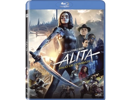 Blu-Ray Alita: Anjo de Combate (De: Robert Rodriguez - 2019)(capa provisória)