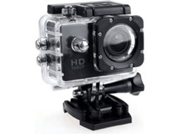 Go Pro Mini Sport HD 1080P Câmera à prova dágua para esportes de mergulho ao ar livre DV - Preto S/MARCA