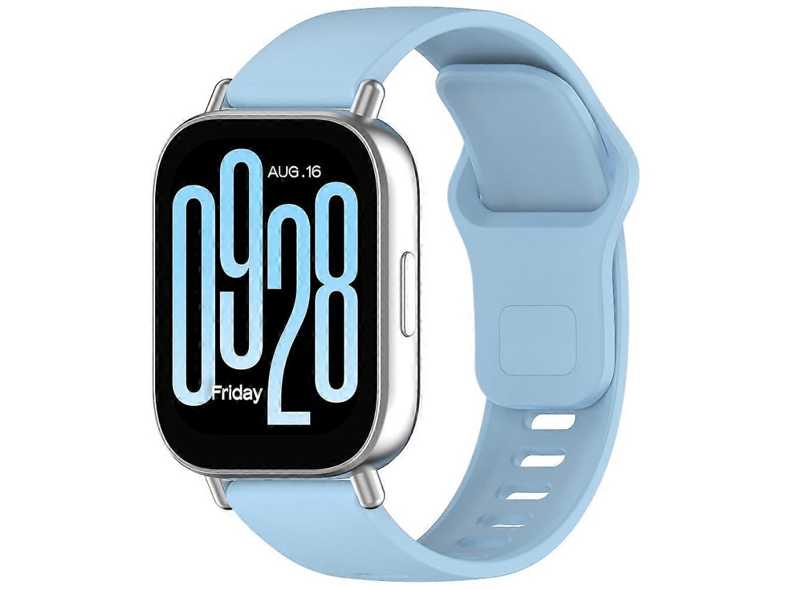 Pulseira De Silicone De Cor Sólida Com Fecho Reverso Para Redmi Watch 5 Active
