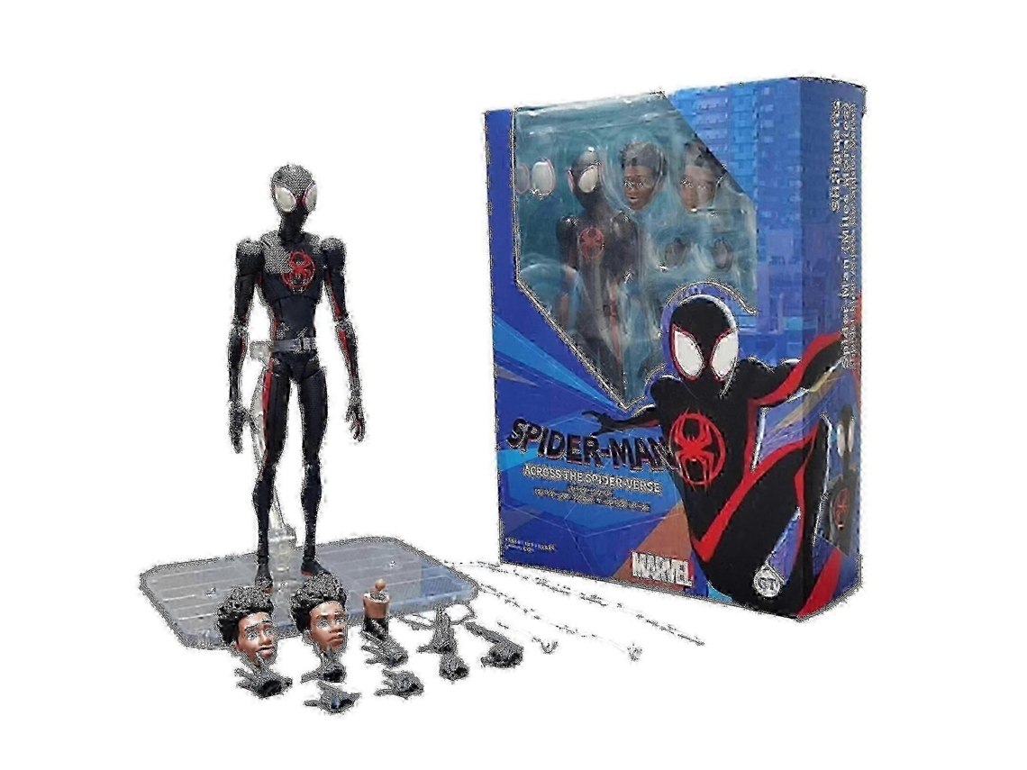 Boneco de ação do Homem-Aranha Miles Morales, 6 polegadas, para crianças e colecionadores.