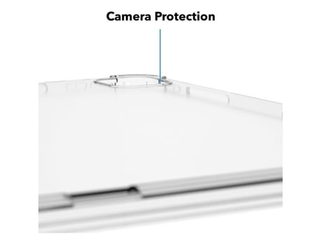 Capa Alzaguard Crystal Clear Tpu Para Ipad Pro 13 M4 E Apple Pencil (2024)
