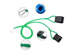 Lurelia Faixa Elástica 100 Cm, 10 Cm, 1,2 Cm, Verde, Em Nylon