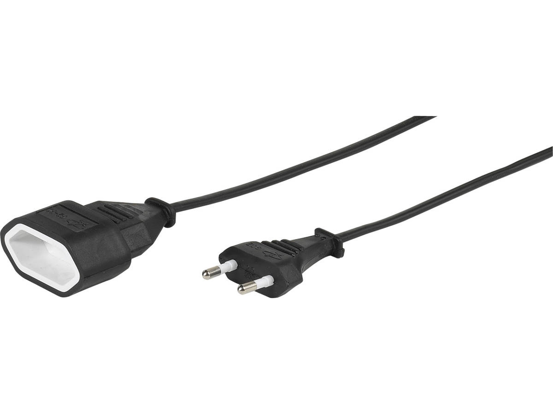 Prolongador 6T VIVANCO 1 EU M-F 5M (Preto)
