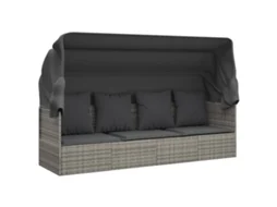 Outdoor Lounge Bed, Outdoor Lounge Beds Vidaxl Cinzeto Rattan / Vime (n/a)