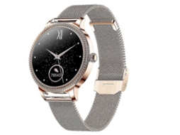 Relógio Feminino Inteligente, À Prova Dágua, Com Monitor De Saúde, Frequência Cardíaca E Notificações De Mensagens. Loja Jinyubo
