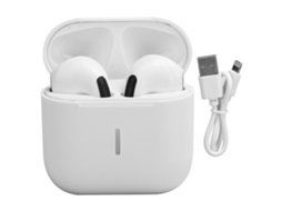 Auriculares Inalámbricos Bluetooth 5.1 HiFi Tws con Cancelación de Ruido Control Táctil y Diseño Deportivo Blanco S/MARCA