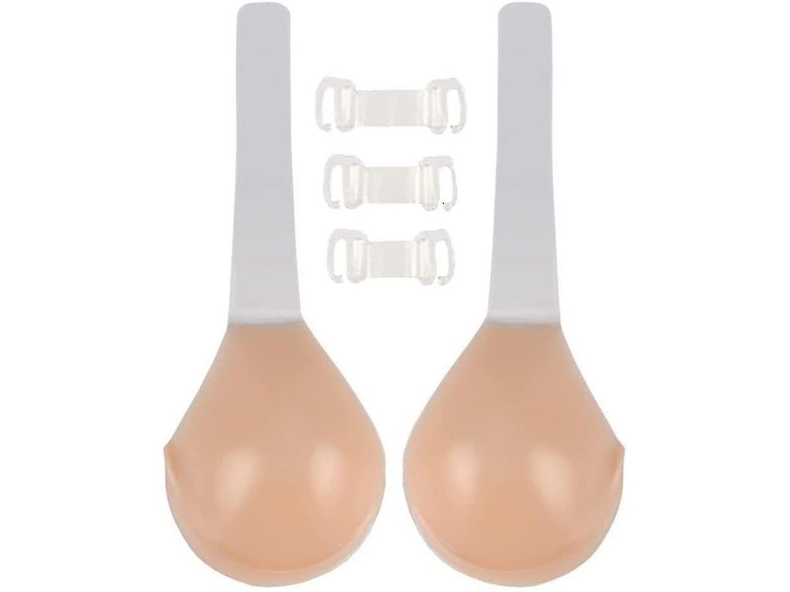 2026 sujetador de Silicona Adhesivo Levantador Push Up para Mujer Con 3 Hebillas Frontales