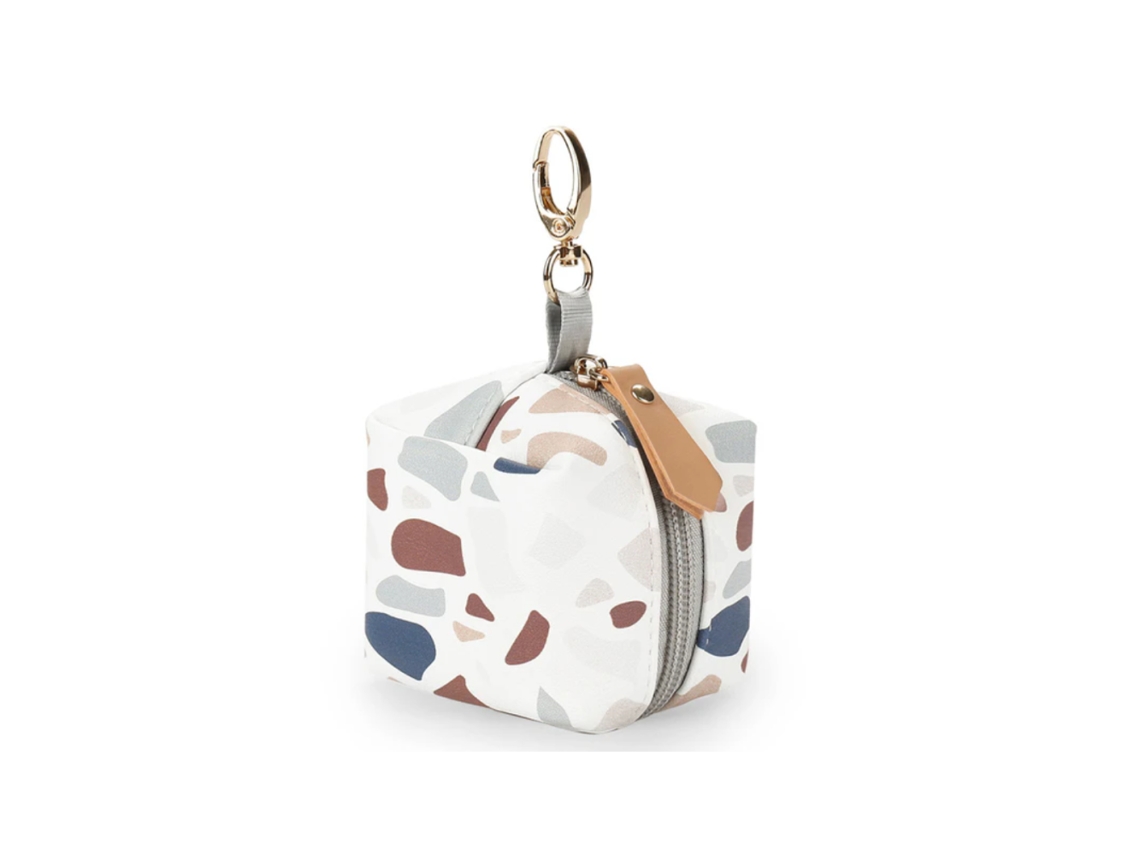 VVJIJILLY Bolsa Elegante Para Chupeta, Capa Impermeável Para Chupeta De Bebê, Armazenamento Seguro Para Bolsa De Fraldas Ou Carrinho De Bebê, Comporta 2 Chupeta