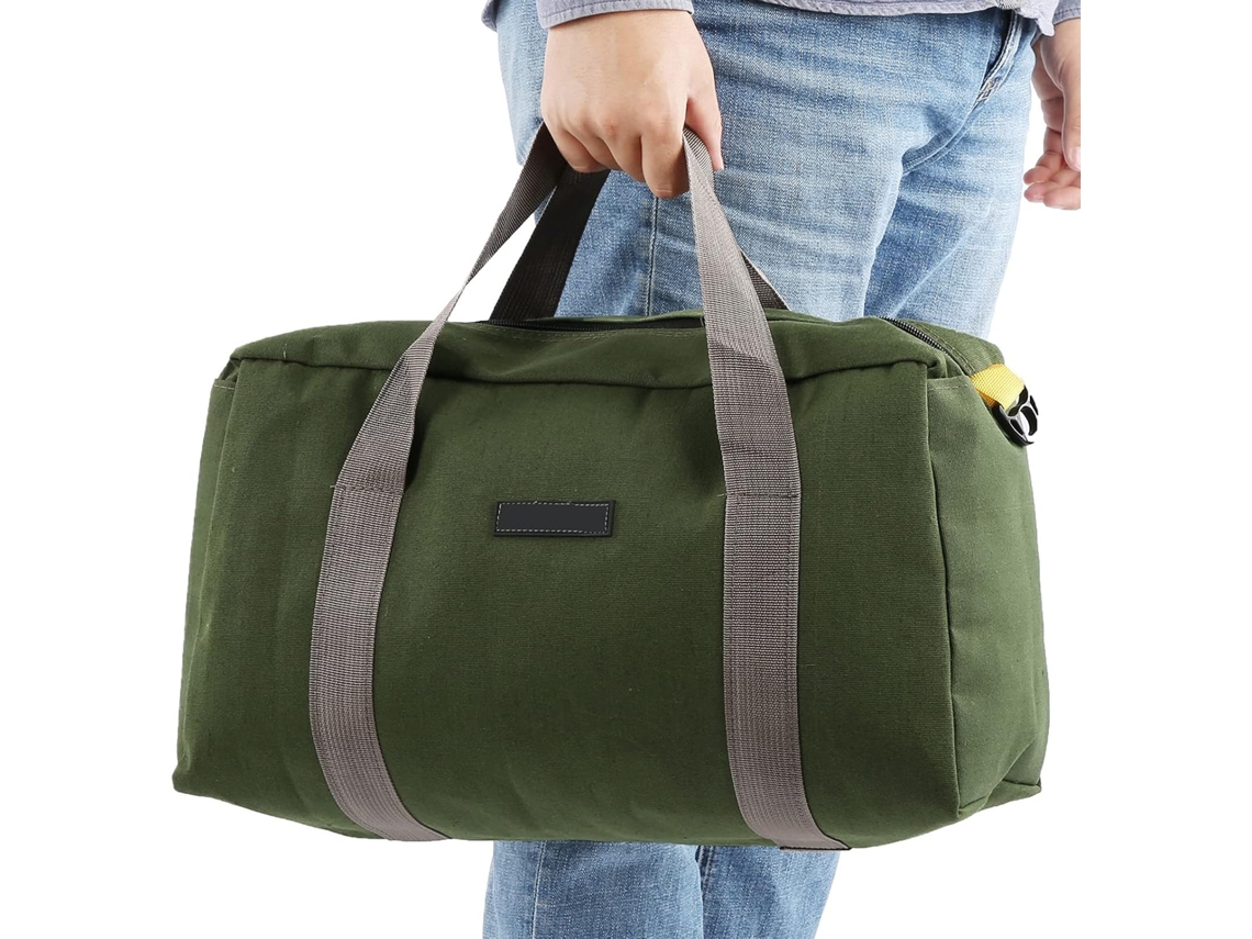 Bolsa Organizadora Multifuncional Para Ferramentas, Em Lona, ​​para Eletricista, 45cm 18 Polegadas