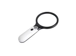 Lupa De Led Com Lentes Duas Iluminada Notebook 3 Luzes Para Avaliação