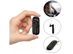 Telemóvel Bluetooth Bm70 Preto RAINBUVVY Cartão Único Bateria 300Mah Gsm 1800/900/850/1900Mhz